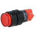 V16Y-11Z-R; Switch: push-button; Pos: 2; SPDT; 3A/220VAC; 2A/24VDC; ON-ON; IP40; ONPOW