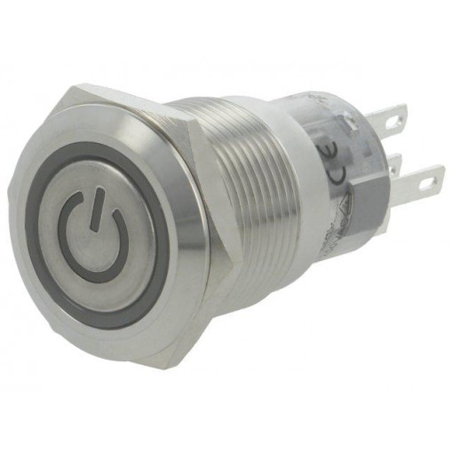 ; Switch: vandal resistant; Pos: 2; SPDT; 0.5A/220VAC; 1A/24VDC; IP67; ONPOW