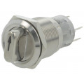 ; Switch: rotary; Pos: 2; SPDT; 0.5A/220VAC; 1A/24VDC; -20÷55°C; 50mΩ; ONPOW ; Switch: rotary; Pos: 2; SPDT; 0.5A/220VAC; 1A/24VDC; -20÷55°C; 50mΩ; ONPOW