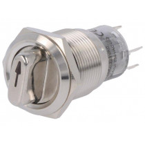 ; Switch: rotary; Pos: 2; SPDT; 0.5A/220VAC; 1A/24VDC; -20÷55°C; 50mΩ; ONPOW ; Switch: rotary; Pos: 2; SPDT; 0.5A/220VAC; 1A/24VDC; -20÷55°C; 50mΩ; ONPOW