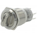 ; Switch: rotary; Pos: 2; SPDT; 0.5A/220VAC; 1A/24VDC; -20÷55°C; 50mΩ; ONPOW ; Switch: rotary; Pos: 2; SPDT; 0.5A/220VAC; 1A/24VDC; -20÷55°C; 50mΩ; ONPOW