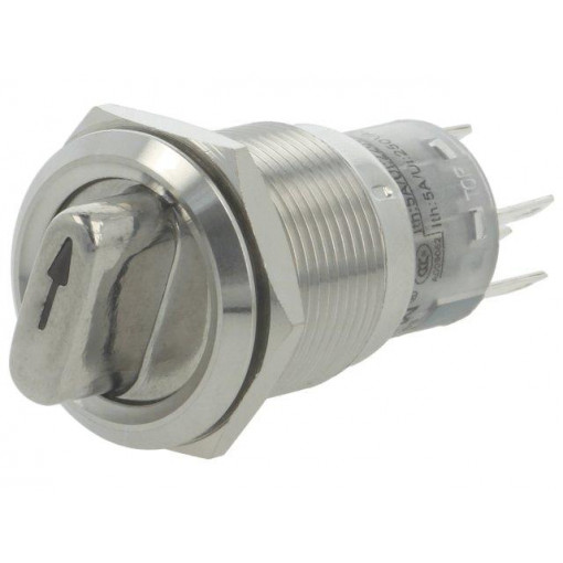 ; Switch: rotary; Pos: 2; SPDT; 0.5A/220VAC; 1A/24VDC; -20÷55°C; 50mΩ; ONPOW ; Switch: rotary; Pos: 2; SPDT; 0.5A/220VAC; 1A/24VDC; -20÷55°C; 50mΩ; ONPOW