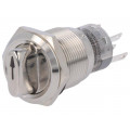 ; Switch: rotary; Pos: 2; SPDT; 0.5A/220VAC; 1A/24VDC; -20÷55°C; 50mΩ; ONPOW ; Switch: rotary; Pos: 2; SPDT; 0.5A/220VAC; 1A/24VDC; -20÷55°C; 50mΩ; ONPOW