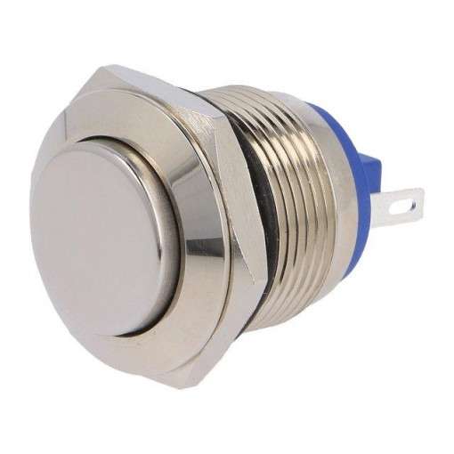 GQ19H-10/J/N; Switch: vandal resistant; Pos: 2; SPST-NO; 2A/36VDC; IP65; OFF-(ON); ONPOW