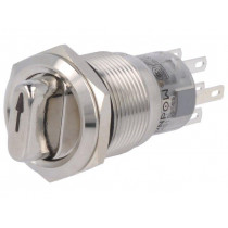 ; Switch: rotary; Pos: 3; DP4T; 0.5A/220VAC; 1A/24VDC; -20÷55°C; 50mΩ; ONPOW