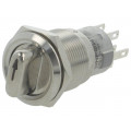 ; Switch: rotary; Pos: 3; DP4T; 0.5A/220VAC; 1A/24VDC; -20÷55°C; 50mΩ; ONPOW ; Switch: rotary; Pos: 3; DP4T; 0.5A/220VAC; 1A/24VDC; -20÷55°C; 50mΩ; ONPOW