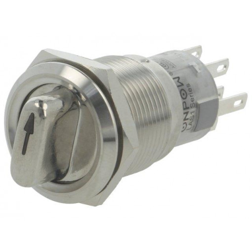 ; Switch: rotary; Pos: 3; DP4T; 0.5A/220VAC; 1A/24VDC; -20÷55°C; 50mΩ; ONPOW