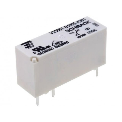 9-1393222-1; Relay: electromagnetic; SPDT; Ucoil: 12VDC; 8A/240VAC; 8A/30VDC; 8A; TE Connectivity