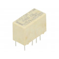 3-1393789-7; Relay: electromagnetic; DPDT; Ucoil: 12VDC; 0.5A/125VAC; 2A/30VDC; TE Connectivity