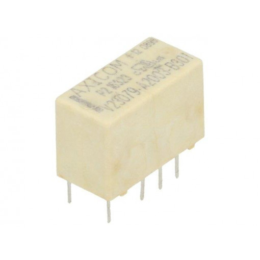 3-1393789-7; Relay: electromagnetic; DPDT; Ucoil: 12VDC; 0.5A/125VAC; 2A/30VDC; TE Connectivity