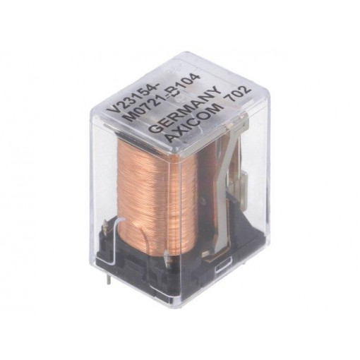 2-1393810-7; Relay: electromagnetic; DPDT; Ucoil: 24VDC; 2A; miniature; 890Ω; TE Connectivity