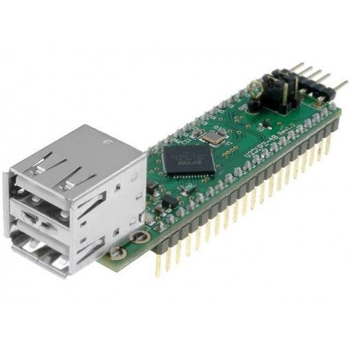 V2DIP2-48; Module: USB; USB; DIP40,USB A x2; 3,3VDC 200mA; DIP Vinculum II; FTDI