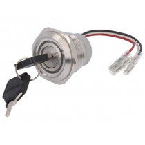 ; Switch: key switch; Stabl.pos: 1; Switch.method: ON-(ON); Ø30mm; ONPOW ; Switch: key switch; Stabl.pos: 1; Switch.method: ON-(ON); Ø30mm; ONPOW