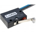V3SYR1-UL; Microswitch SNAP ACTION; with lever (with roller); SPDT; Pos: 2; SAIA-BURGESS