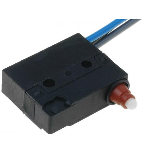 V4LSK2; Microswitch SNAP ACTION; with pin; SPDT; 5A/250VAC; ON-(ON); SAIA-BURGESS V4LSK2; Microswitch SNAP ACTION; with pin; SPDT; 5A/250VAC; ON-(ON); SAIA-BURGESS