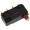 V4LST7UL; Microswitch SNAP ACTION; without lever; SPDT; 5A/250VAC; ON-(ON); SAIA-BURGESS