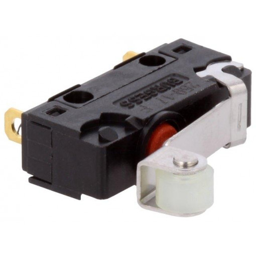 V4NCST7C2-AR10; Microswitch SNAP ACTION; with lever (with roller); SPST-NC; SAIA-BURGESS V4NCST7C2-AR10; Microswitch SNAP ACTION; with lever (with roller); SPST-NC; SAIA-BURGESS