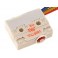 V4NS-UL; Microswitch SNAP ACTION; without lever; SPDT; 5A/250VAC; ON-(ON); SAIA-BURGESS