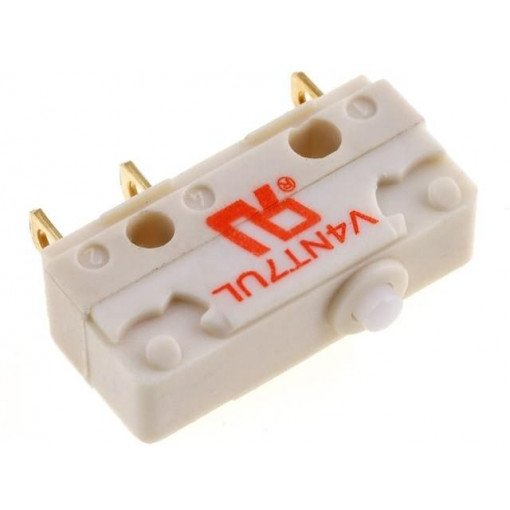V4NT7-UL; Microswitch SNAP ACTION; without lever; SPDT; 5A/250VAC; ON-(ON); SAIA-BURGESS