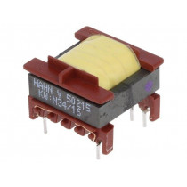 V50215; Transformer: impulse; power supply; 24V; 3.3V; 21.7x22.5x17.1mm; HAHN
