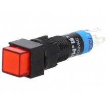 ; Switch: push-button; Pos: 2; SPDT; 0.5A/250VAC; 1A/24VDC; ON-(ON); ONPOW
