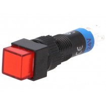 ; Switch: push-button; Pos: 2; SPDT; 0.5A/250VAC; 1A/24VDC; ON-(ON); ONPOW