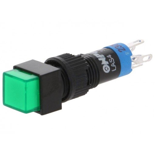 ; Switch: push-button; Pos: 2; SPDT; 0.5A/250VAC; 1A/24VDC; ON-ON; ONPOW