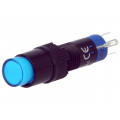 ; Switch: push-button; Pos: 2; SPDT; 0.5A/250VAC; 1A/24VDC; ON-(ON); ONPOW