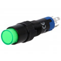 ; Switch: push-button; Pos: 2; SPDT; 0.5A/250VAC; 1A/24VDC; ON-(ON); ONPOW