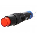 ; Switch: push-button; Pos: 2; SPDT; 0.5A/250VAC; 1A/24VDC; ON-ON; red; ONPOW