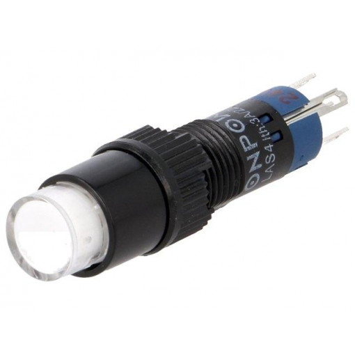 ; Switch: push-button; Pos: 2; SPDT; 0.5A/250VAC; 1A/24VDC; ON-ON; ONPOW