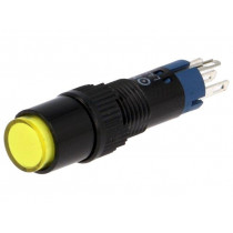 ; Switch: push-button; Pos: 2; SPDT; 0.5A/250VAC; 1A/24VDC; ON-ON; ONPOW