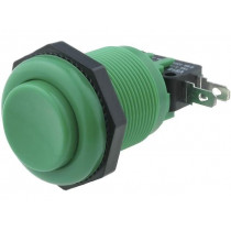 VAQ-7R-15-1C2-3; Switch: push-button; Pos: 2; SPDT; 10A/250VDC; ON-(ON); Ø: 23.6mm; HIGHLY