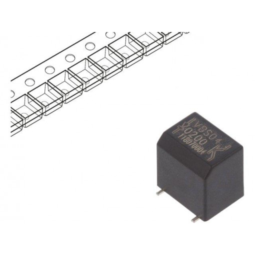 VBS040200T; Sensor: vibration; -25÷85°C; Output conf: SPST-NO; 5VDC; ONCQUE
