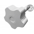 VCT.32 P-M8X30-C9; Knob; Ø: 32mm; Ext.thread: M8; 30mm; H: 23mm; technopolymer (PP); ELESA+GANTER