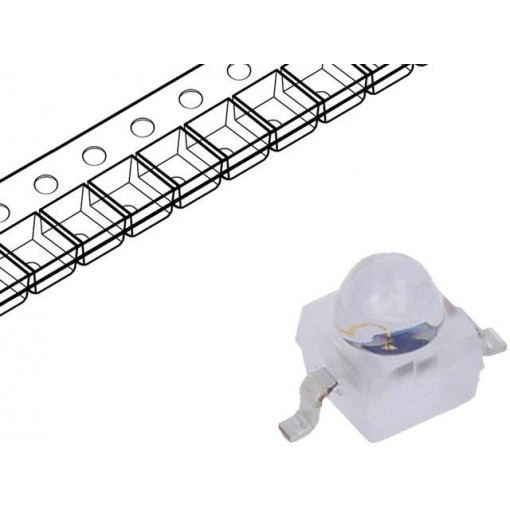 VEMD2520X01; PIN photodiode; 900nm; 0.35-1.12um; 30°; Mounting: SMD; Front: flat; VISHAY