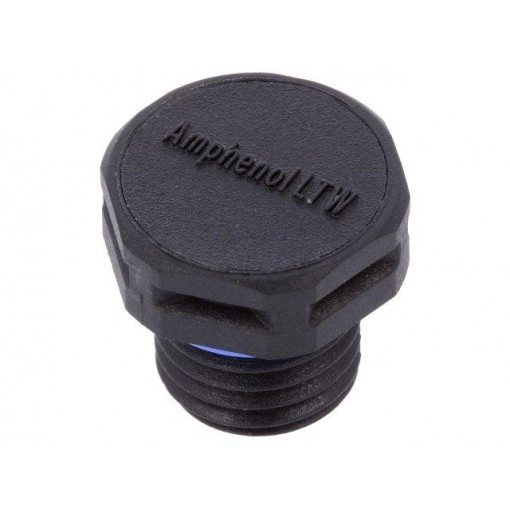 LTW VENT-PS1NBK-N8001; Pressure compensation device; IP68; -40÷125°C; Thread: M12; AMPHENOL