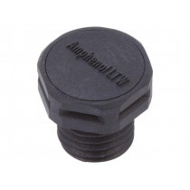 LTW VENT-PS1NBK-O8001; Pressure compensation device; IP68; -40÷125°C; Thread: M12; AMPHENOL