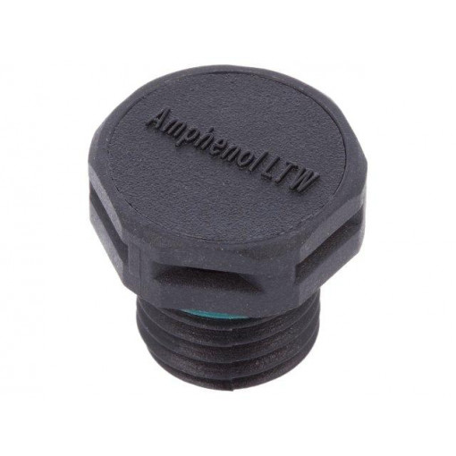 LTW VENT-PS1NBK-O8002; Pressure compensation device; IP68; -40÷125°C; Thread: M12; AMPHENOL
