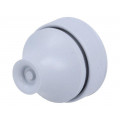 100307; Grommet; with bulkhead; Ømount.hole: 16mm; EPDM; dark grey; IP67; TRELLEBORG