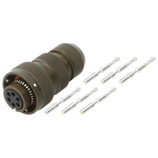 VG95234M-14S-6SN; Connector: circular; VG95234; plug; female; PIN: 6; with contacts; AMPHENOL