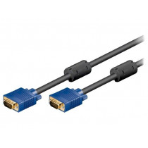 93369; Cable; D-Sub 15pin HD plug,both sides; 3m; Colour: black; Goobay 93369; Cable; D-Sub 15pin HD plug,both sides; 3m; Colour: black; Goobay