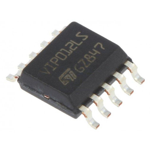 VIPER012LS; IC: driver; AC/DC switcher,PWM controller,SMPS controller; 1W; STMicroelectronics