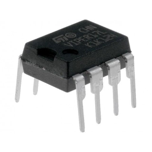 VIPER17LN; IC: driver; DC/DC switcher,PWM controller,SMPS controller; 10W; STMicroelectronics