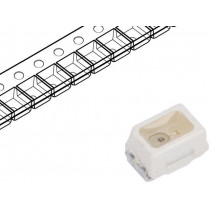 VLME23Q2T1-GS08; LED; SMD; Mini PLCC2,2014; yellow; 90÷355mcd; 2.2x1.4x1.3mm; 60°; VISHAY