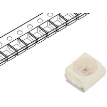 VLMY31K1L2-GS08; LED; SMD; 3528,PLCC2; orange; 7.1÷18mcd; 3.5x2.8x1.75mm; 120°; 10mA; VISHAY