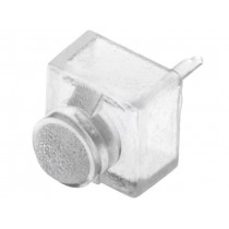 VLP-200-R; Fibre for LED; round; Ø3mm; Front: convex; BIVAR