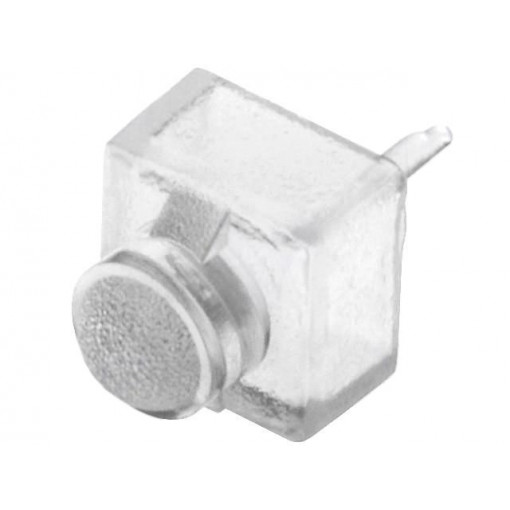 VLP-200-R; Fibre for LED; round; Ø3mm; Front: convex; BIVAR