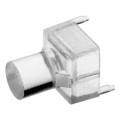 VLP-250-F; Fibre for LED; round; Ø3mm; Front: flat; BIVAR VLP-250-F; Fibre for LED; round; Ø3mm; Front: flat; BIVAR
