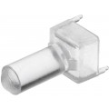 VLP-400-R; Fibre for LED; round; Ø3mm; Front: convex; BIVAR VLP-400-R; Fibre for LED; round; Ø3mm; Front: convex; BIVAR